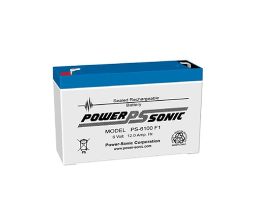 Hubbell 120800 Battery Replacement | 6V 12 AH Battery